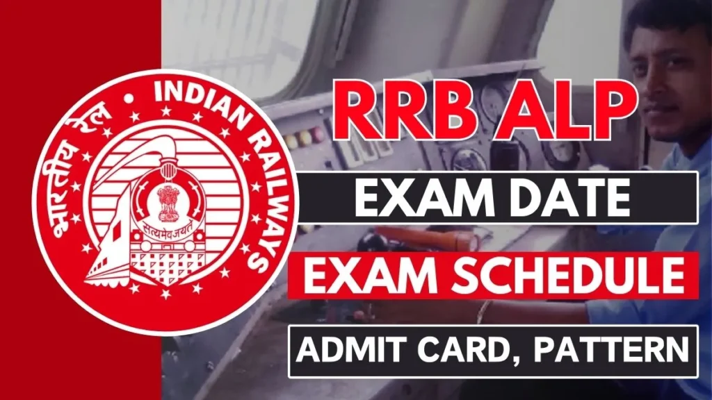 RRB ALP Exam Date, admit card, exam pattern