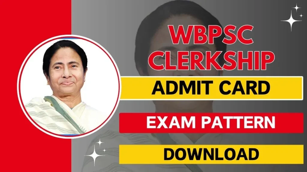 WBPSC Clerkship  Admit Card 2024